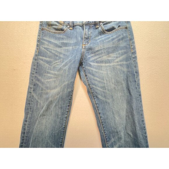 BCBG Max Azria Womens Skinny Jeans Size 28 Blue Denim Medium Wash Casual Pockets - Picture 9 of 14